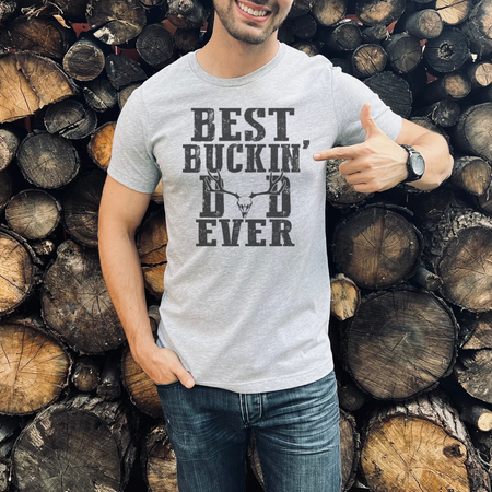 Best Buckin' Dad Ever T - Junk Peddler
