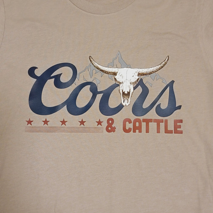 Coors & Cattle T Shirt - Junk Peddler