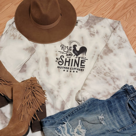 Rise and Shine Mother Cluckers Fleece - Junk Peddler