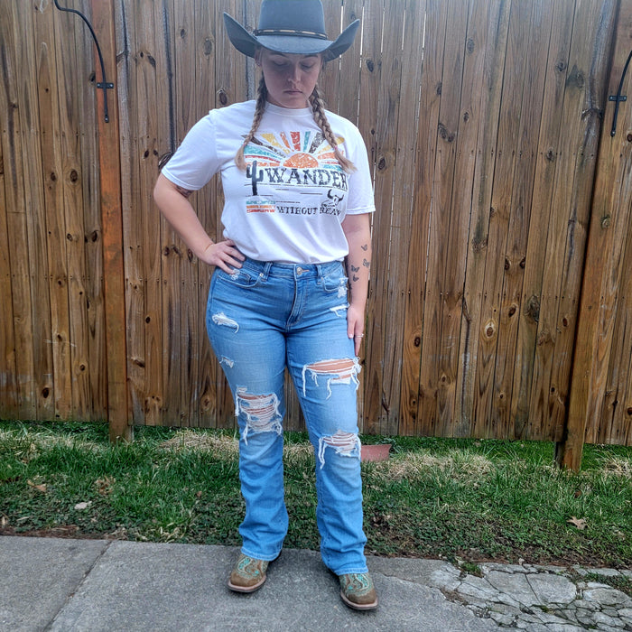 Wander Without Reason T Shirt - Junk Peddler