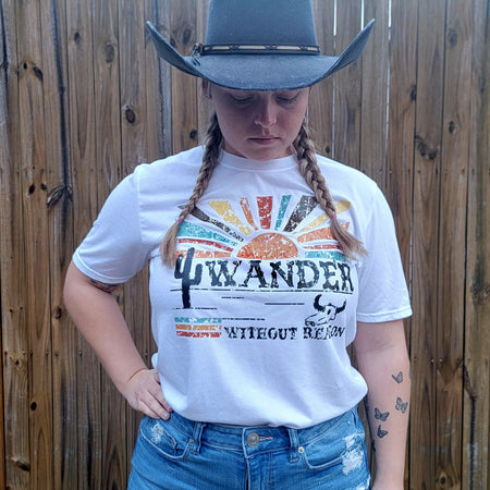 Wander Without Reason T Shirt - Junk Peddler