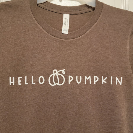 Hello Pumpkin Tee - Junk Peddler