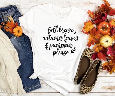 Fall Breeze Autumn Leaves Tee - Junk Peddler