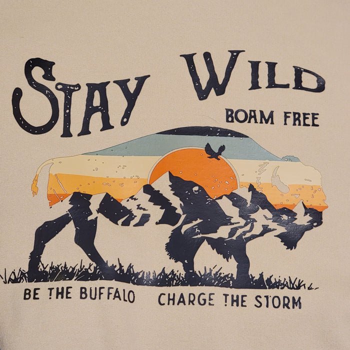 Stay Wild Roam Free Crewneck - Junk Peddler